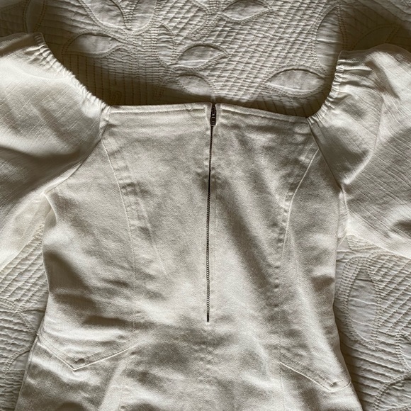 White denim dress 🤍 from Revolve - Picture 5 of 6